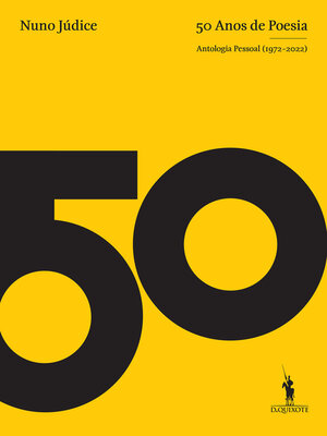 cover image of 50 Anos de Poesia – Antologia Pessoal